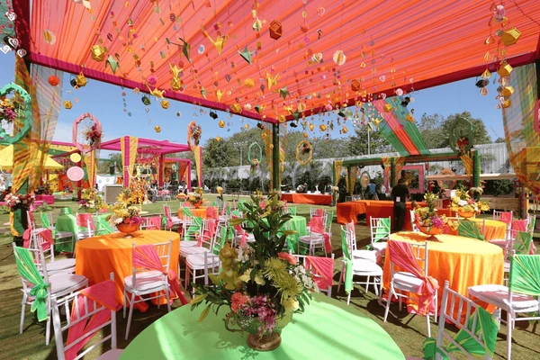 Colorful Event Setup