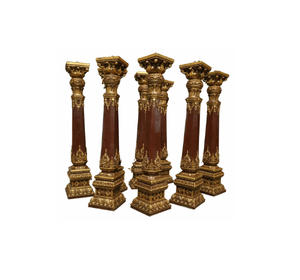 Royal Antique Decorative Pillar Set