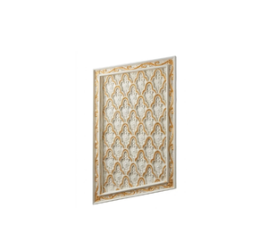 Royal Ivory &amp;amp;amp; Gold Embossed Decorative Wall Panel