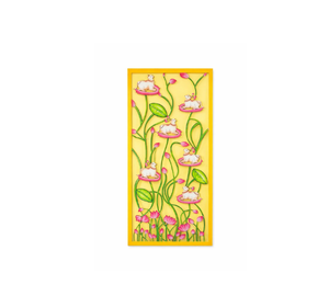 Lotus Cow Decorative Backdrop Panel