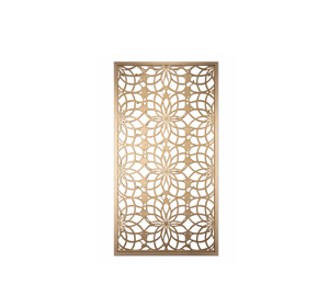 Floral Geometric CNC Decorative Panel