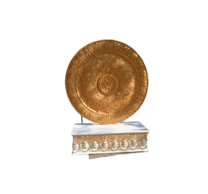 Royal Golden Mandala Wedding Backdrop Panel