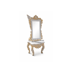 Royal Wedding Decorative Mirror Frame with Console Table