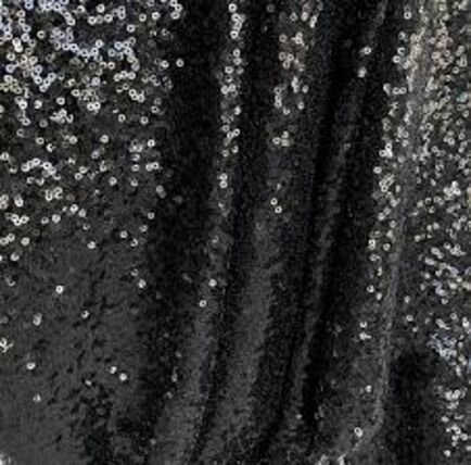 Drape - Sequin Black