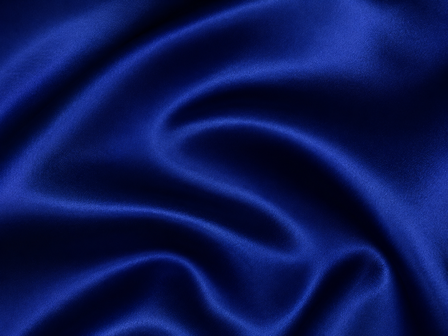 Drape-Satin Royal Blue
