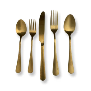 Flatware-gold set