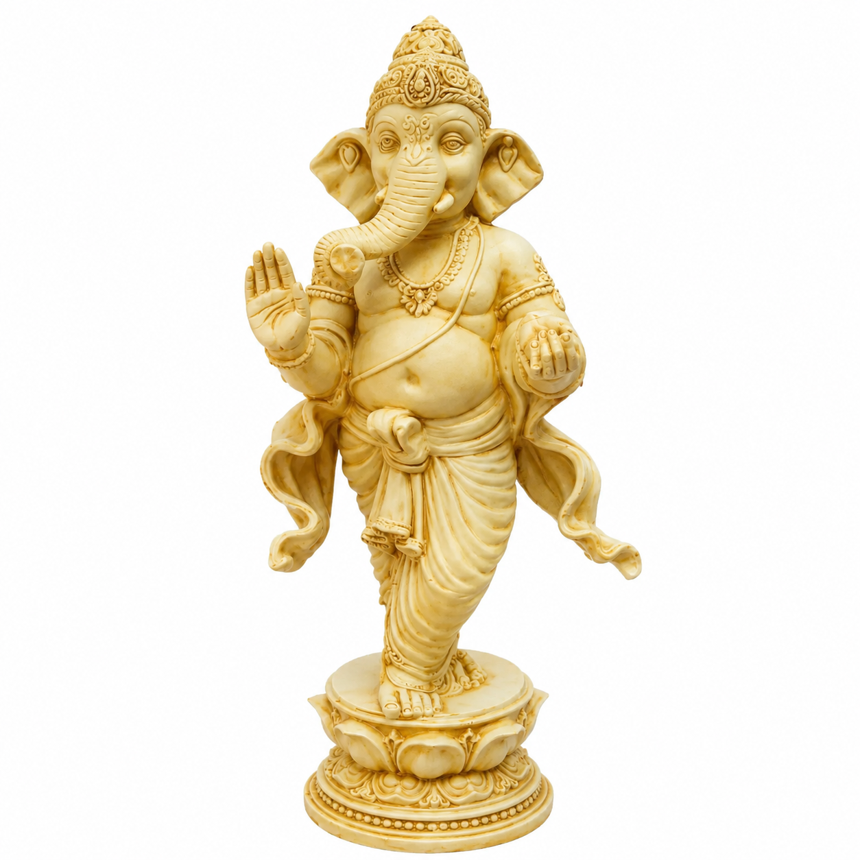 GANESHA - HERITAGE GOLD FINISH