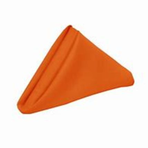 Orange Folded Cloth Napkin