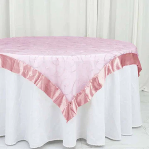 Light Pink Floral  Overlays