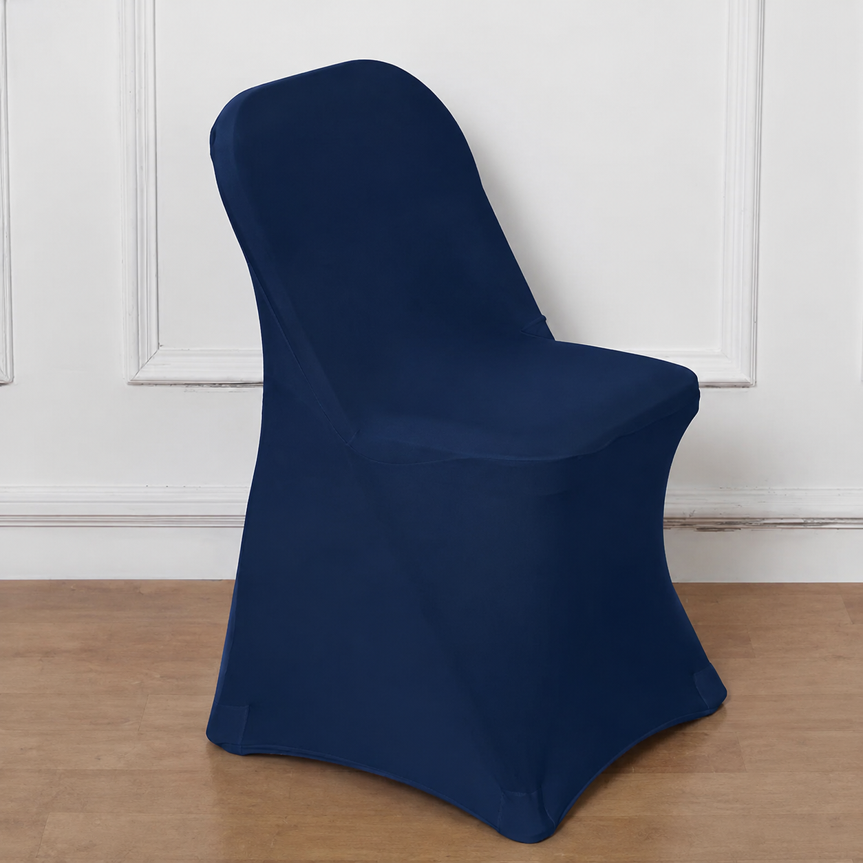 Stretch Spandex Banquet Chair Cover – Navy Blue
