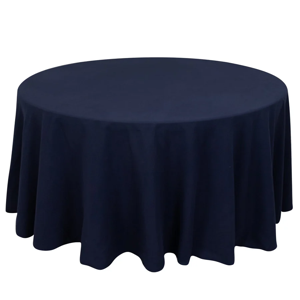 Polyester size -120 inches polyester-Navy Blue