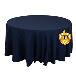 Polyester size -120 inches polyester-Navy Blue