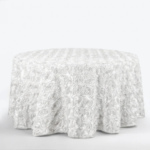 Rosette Size-120 inches-White