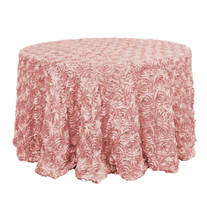 Rosette Size-120 inches-Dusty Rose