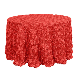Rosette Size-120 inches-Red