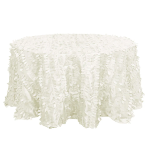 Rosette Size-120 inches-Ivory