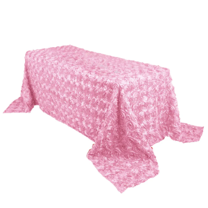 Linens Fabrics Rosette Pink