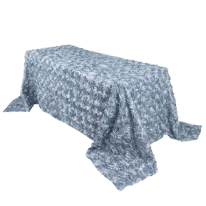 Linens Fabrics Rosette Dusty Blue