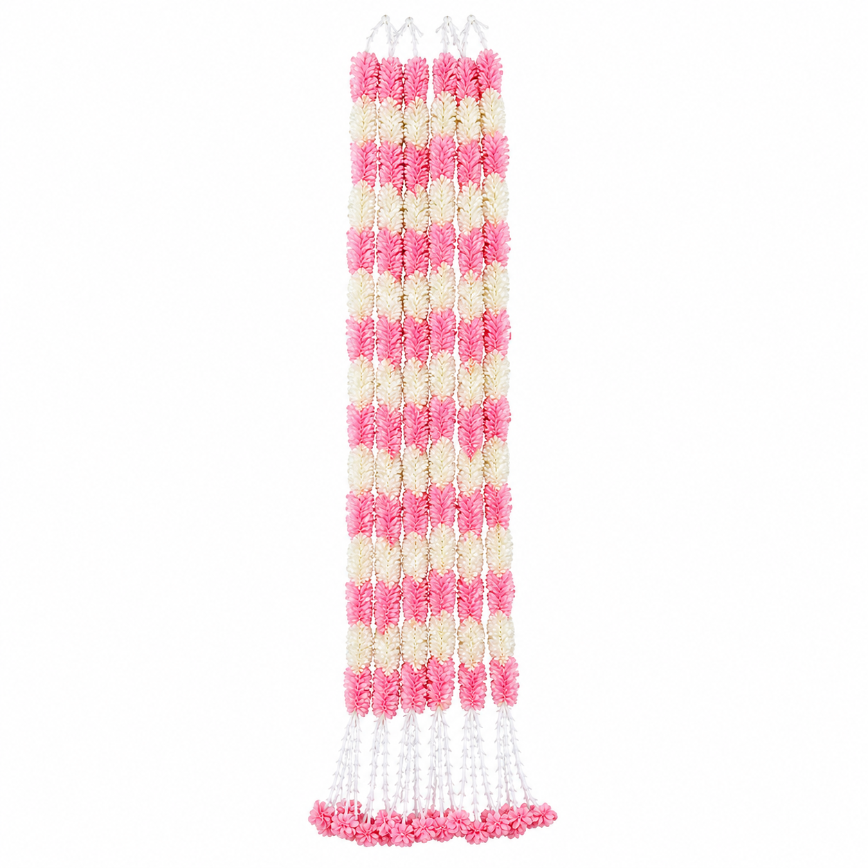Pink and White Artificial Flower Hanging Garland Backdrop Decoration
