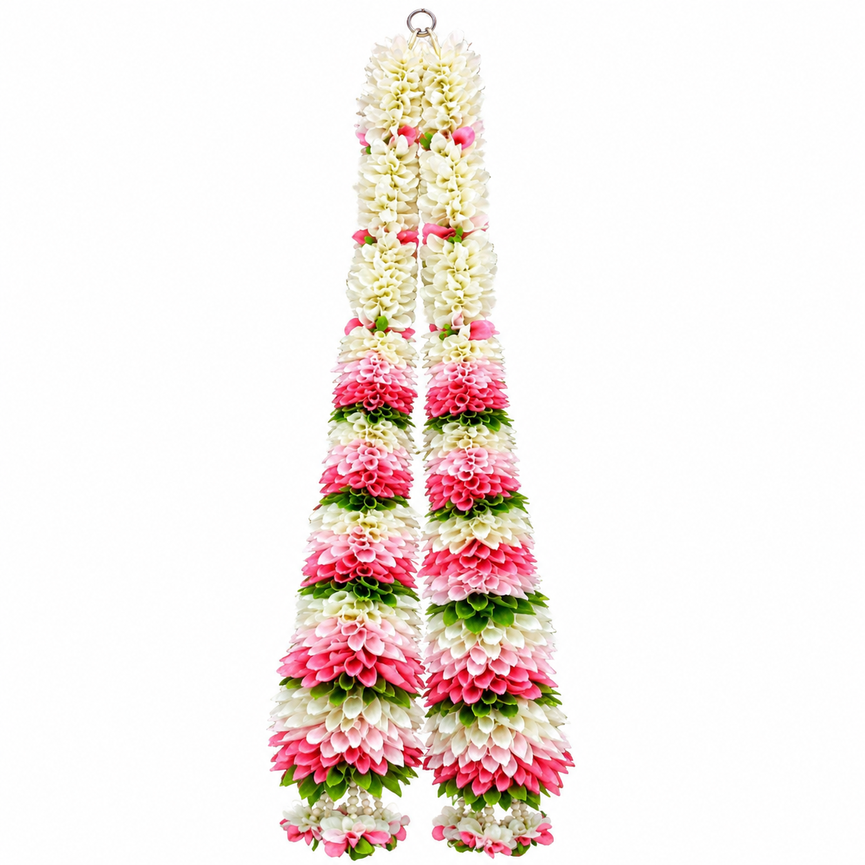 Artificial Floral Hanging Tassel Garland (Pair)