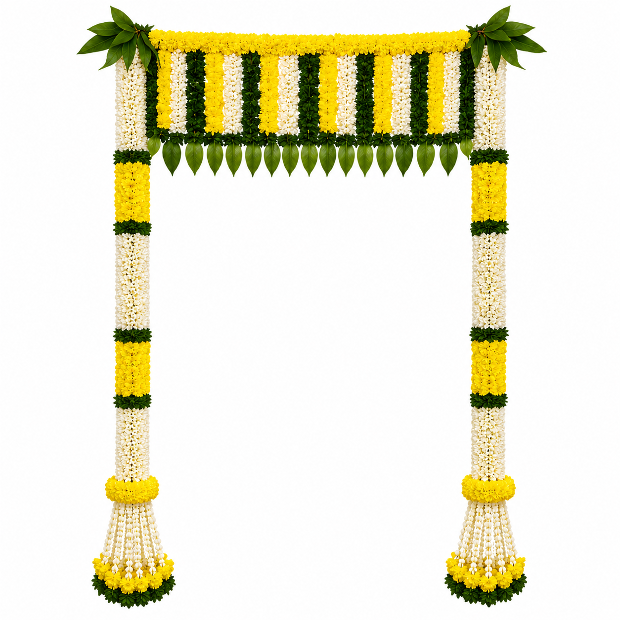 Artificial Floral Door Frame Toran Decoration