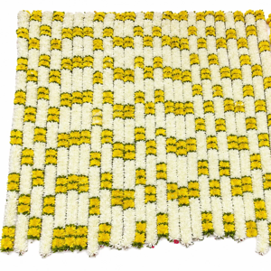Artificial Floral Backdrop Curtain Panel