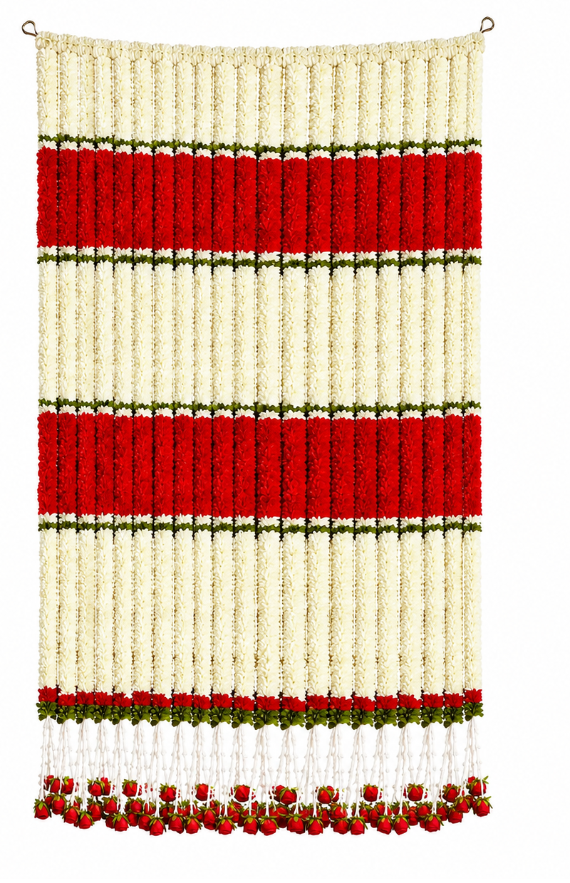 Flower Curtain Decoration