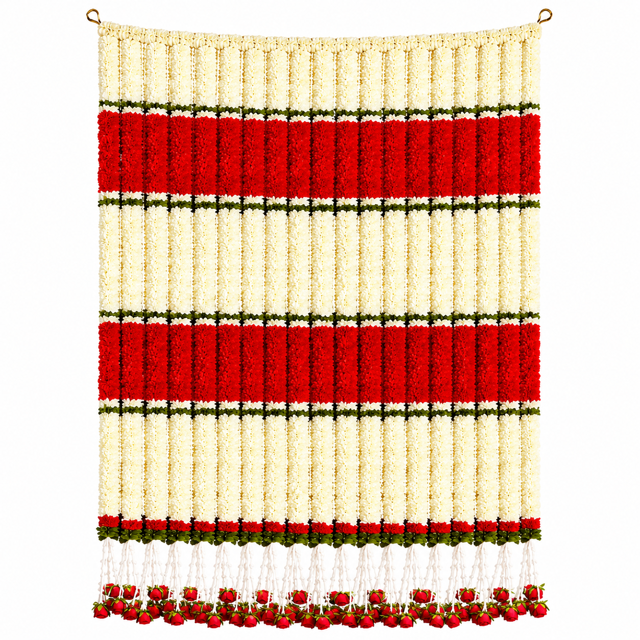 Flower Curtain Decoration