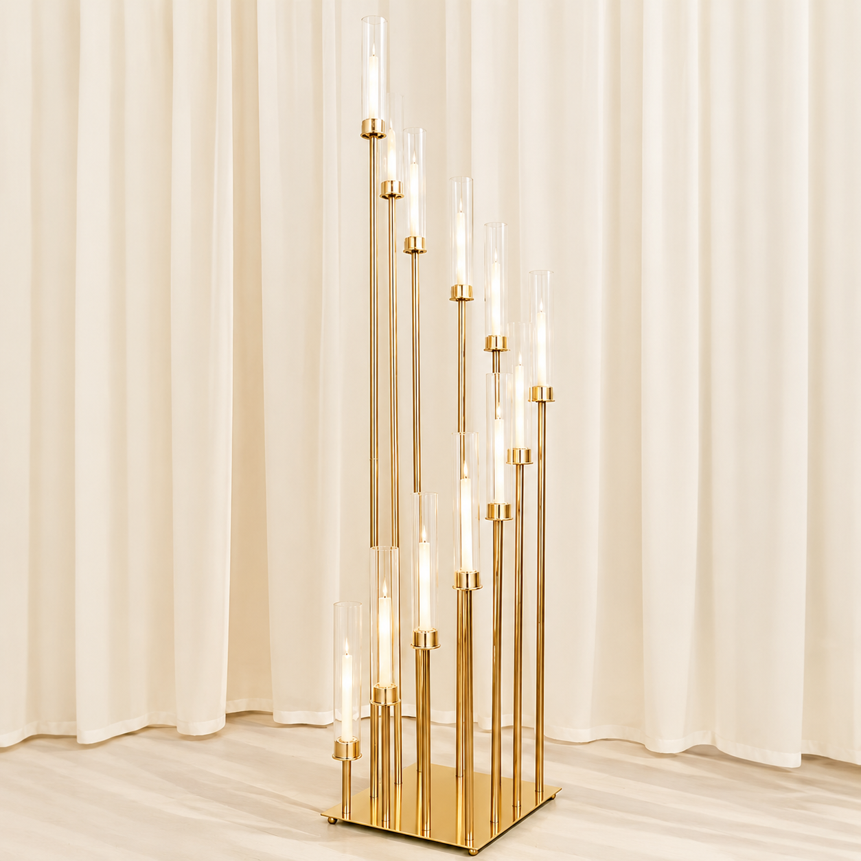 ELEGANT TUBE CANDLE DECOR